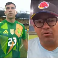 Camarógrafo colombiano agredido por Dibu Martínez rompe el silencio en modo zen: \&#039;Me dio rabia...\&#039;