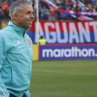 Gustavo Álvarez imita gesto del último DT que sacó campeón a la U y sorprende a todos