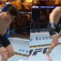 Ignacio Bahamondes celebra con cueca y tremendo 'uyui' su triunfazo en UFC