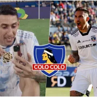 Javier Correa confía en ser el héroe de Colo Colo contra River con una frase de Ángel Di María