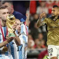 Arturo Vidal se calienta por burla de Germán Pezzella: 'Arrancó, me lo pudo decir a la cara'