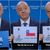 Premio de consuelo tras fea desconocida: Gianni Infantino anuncia el Mundial Sub 20 de Chile con un ceacheí