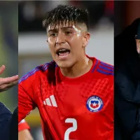 Johnny Herrera le pega a Gareca para defender a Morales del segundo gol de Brasil ante Chile