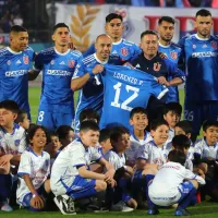 Emotivo homenaje de la U a Lorenzo Prieto a estadio lleno: Saludos a su familia y camiseta en su nombre