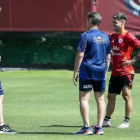 Felipe Mora entrena en solitario en la Roja: ＂Ya conversé con el cuerpo técnico de Gareca＂