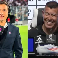 Almirón ríe de buena gana y oculta la gran duda de Colo Colo ante Copiapó: ＂No te diré...＂