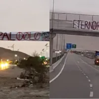 El feo recibimiento de la U al Cacique en Copiapó:  ＂Penal para Colo Colo＂