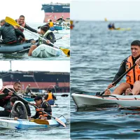 Brian Fernández y plantel de Coquimbo se somete a particular ritual en la playa