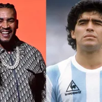 La historia entre Don Omar y Maradona que cambió la vida del artista