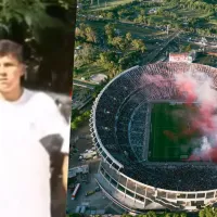 Locura en River por primer día de Gonzalo Tapia con ídolo del club