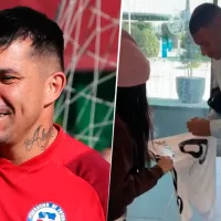 Hijo de Gary Medel protagoniza curioso chascarro con Kylian Mbappé