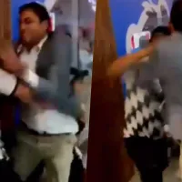 Bonita apertura: Hinchas de Wanderers se agarran a combos en inauguración de tienda caturra