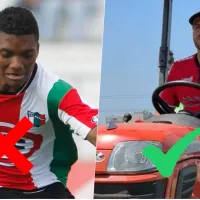 No fue Junior: Palestino presenta a su nuevo refuerzo en un tractor