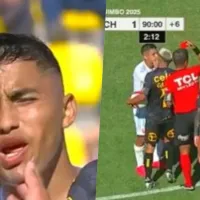 Cachetada viral y expulsión: Hinchas de la U barren con Nico Guerra