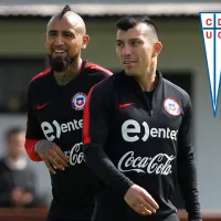 El King lo celebra: La particular ＂bendición cruzada＂ de Vidal a Gary Medel al llegar a la UC