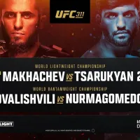 Todo lo que debes saber sobre UFC 311: Makhachev vs. Tsarukyan 2