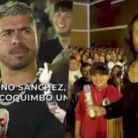 ＂Yo soy de La Serena＂: El viral encuentro del Mono Sánchez con pequeño hincha en show de Felipe Avello