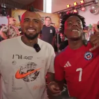 Un crossover para la historia: Arturo Vidal sorprende a Speed en su paso por Chile