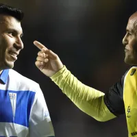 El emotivo momento de Gary Medel y Chupete Suazo tras partido de la UC: “Un privilegio”