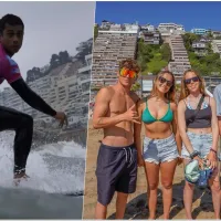 La fiesta del surf se tomó Reñaca, perro