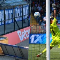 ¿Mufa para Cortés? La sorpresiva tinaja junto al arco de Colo Colo en los goles de Huachipato