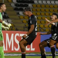¿Enrostrando el número 2? La imagen de Sebastián Pérez celebrando clasificación de Palestino ante la UC