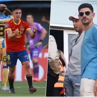 Dos jugadores de U de Chile le dieron mala suerte a Everton: fueron a ver a su ex club por la Sudamericana