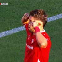 ¡Gol chileno! Felipe Loyola marca y es figura en el duelo de Independiente ante San Lorenzo