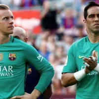 El aplaudido apoyo de Claudio Bravo a Ter Stegen tras drama amoroso que sacude al Barcelona