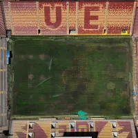 ¡Irrecuperable! Estadio Santa Laura y el lamentable estado de su cancha