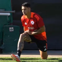 Fernando Zampedri se emociona en su primer día con la selección chilena