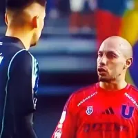 ¿Que se dijeron? Marcelo Díaz y Castellón son pillados en una tensa discusión tras empate de U de Chile