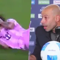 Lo que dijo Mascherano de la agresión que sufrió Falcón en la Concachampions: “Sin balón es una…”