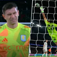 Dibu Martínez realiza provocador gesto contra PSG y así le respondieron: “¡Qué pedazo de gol!”