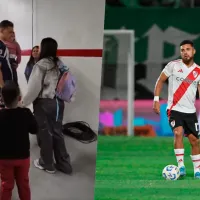 Difícil noche del chileno: Delantero que quiso la U este año apapacha a la familia de Paulo Díaz