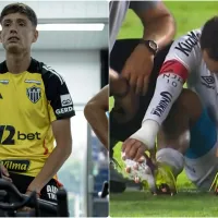 Iván Román ve desde la banca la enésima lesión de Neymar en el fútbol brasileño