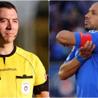 Marcelo Díaz y el joven árbitro del Clásico Universitario: “Trataremos de no darle…”