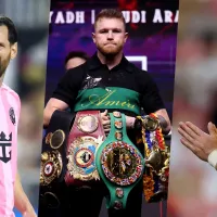 ¿Messi o Cristiano? ‘Canelo’ Álvarez sorprende entrando al debate por el ‘GOAT’ del fútbol