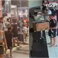 Hinchas de Colo Colo provocan graves incidentes en Fortaleza: Robos y pelea con policías
