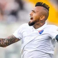 Arturo Vidal goza con el partidazo y clasificación de Inter en la previa del Colo Colo contra Fortaleza