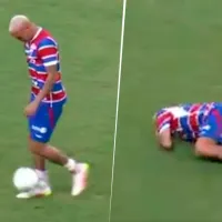 No se vio en televisión: la simulación de Deyverson que desató la molestia en Colo Colo y en Brasil