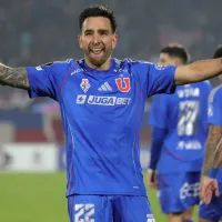 Con un especial beso: la nueva celebración de Matías Zaldivia en U de Chile