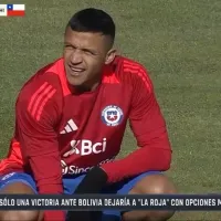 En el trabajo previo: el ejercicio de la selección chilena para la altura de Bolivia