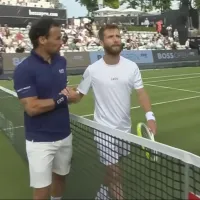 El tenso cruce entre Corentin Moutet y Fabio Fognini que casi se va de las manos en el ATP de Stuttgart