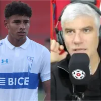 Manuel de Tezanos le da un fuerte raspacachos a Rossel por su juego en el debut de Garnero en la UC