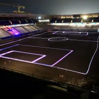 La Católica prendió la luz en un día histórico: el nuevo estadio de la UC ya tiene electricidad e iluminación