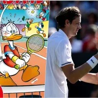Los chilenos no perdonan a Rune tras ninguneo a Jarry y lo revientan en cómic con el Pato Donald