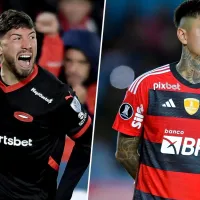 Esto cobran Loyola en Independiente y Pulgar en Flamengo