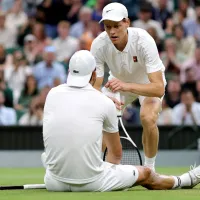 Video: Le ganaba a Sinner y debió retirarse de Wimbledon
