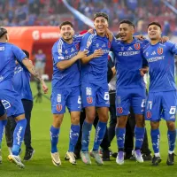 La celebración de U de Chile en camarines luego de vencer en el Superclásico